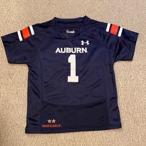 Boys UA Auburn Football Jersey VGUC